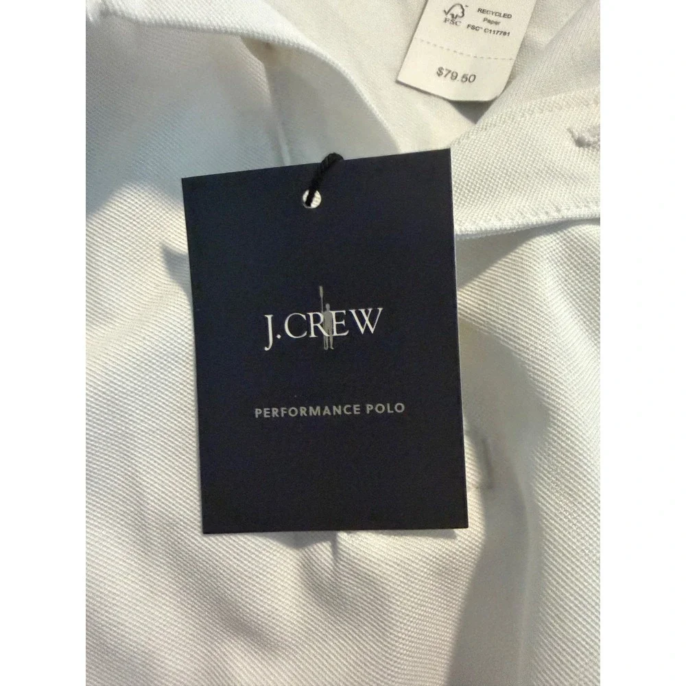 J. Crew Classic Untucked Performance Piqué Polo‎ Shirt M